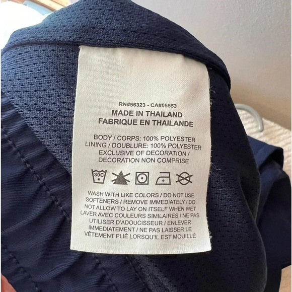 Nike Womens Athletic Athleisure Track Pants Blue White Small Ankle Side Snap - Picture 5 of 10